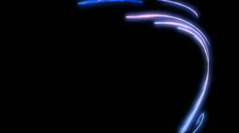 Blue glowing wire rotated seamless looping bg d2745 L Stock Footage 641045