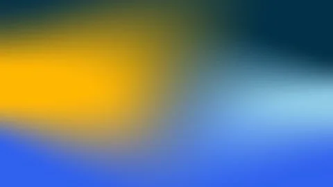 Blue Gold Blur Gradient Background Stock Footage 340873500