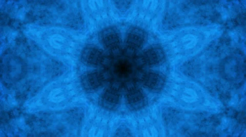 Blue gothic motif Stock Footage 32558053