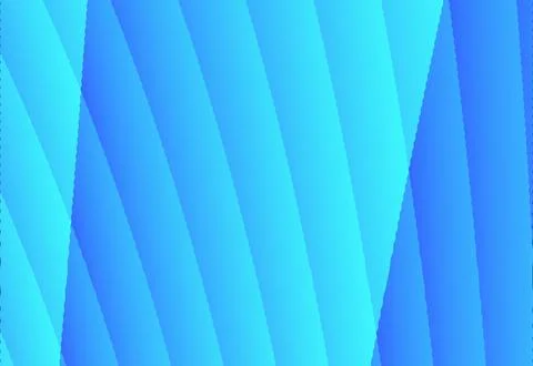 Blue gradient abstract background with layered folded lines Stock Illustration