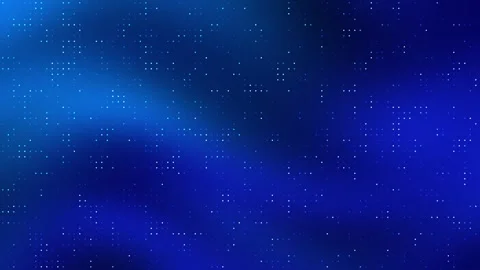 Blue gradient abstract digital dots create a modern Video stock 332528314