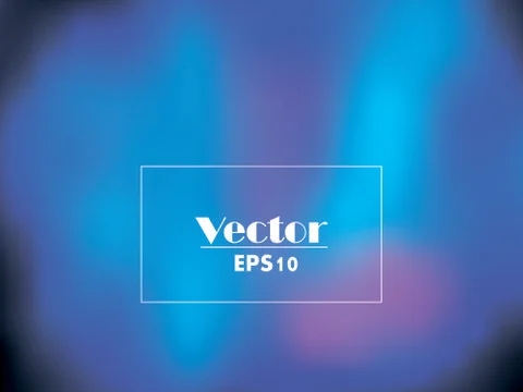 Blue gradient abstract vector background Stock Illustration