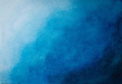Blue gradient abstract watercolor background for texture backgrounds and web  Stock Illustration
