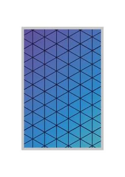 Blue gradient and pattern background frame vector design Stock Illustration