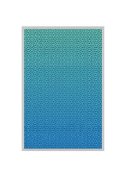 Blue gradient and pattern background frame vector design Stock Illustration
