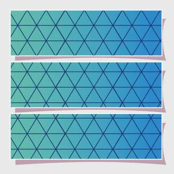 Blue gradient and pattern backgrounds frames vector design 스톡 일러스트