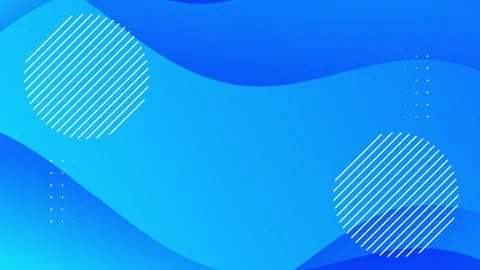 Blue gradient animation with wavy lines, minimalist looping background. Stock Footage 286411508