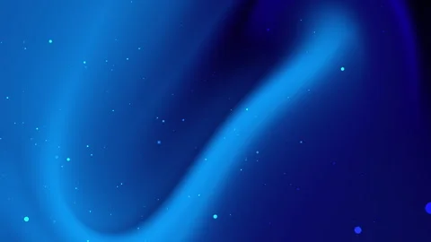 Blue gradient background with bright light streak and tiny dots Stock Footage 285059759