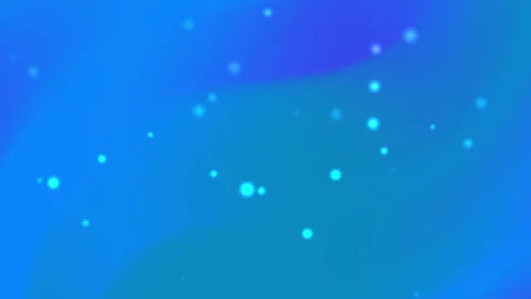 Blue gradient background features small bright lights. Stock Footage 317082317