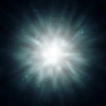 Blue gradient background with flash rays , abstract glowing light, blurry b.. イラスト素材