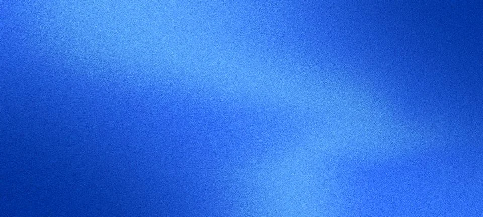 Blue gradient background with grainy texture and light Stock Illustration