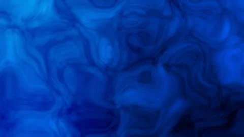 Blue gradient background with liquid curvy wave flowing. Seamless looping Stock Illustration