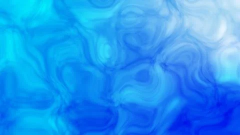 Blue gradient background with liquid curvy wave flowing. Seamless looping Stock Illustration