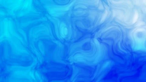 Blue gradient background with liquid curvy wave flowing. Seamless looping Stock Illustration