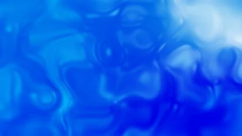 Blue gradient background with liquid curvy wave flowing. Seamless looping video  Stock Illustration