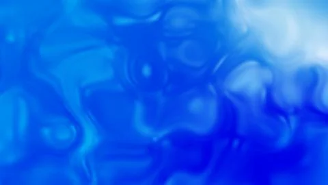 Blue gradient background with liquid curvy wave flowing.  Stock Illustration