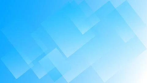 Blue Gradient Background with Overlapping Squares Illustrazione stock