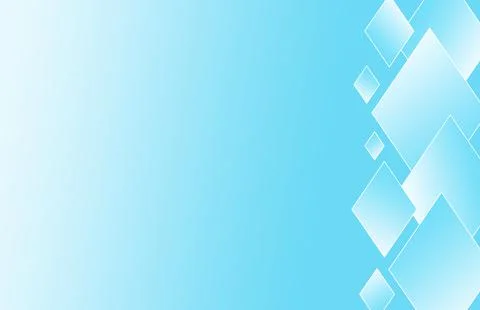 Blue gradient background with rhombus Stock Illustration