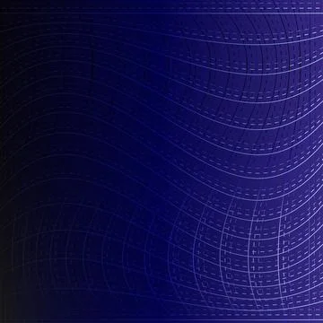Blue gradient background with smooth lines. イラスト素材