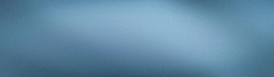 Blue gradient background texture with grainy blur for tech wallpaper wide f.. Stock Photos