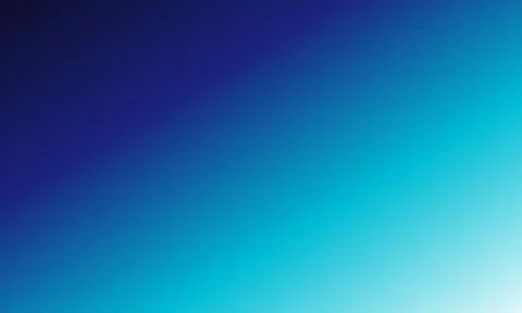 Blue gradient background transitions from dark navy to light turquoise hues Stock Photos