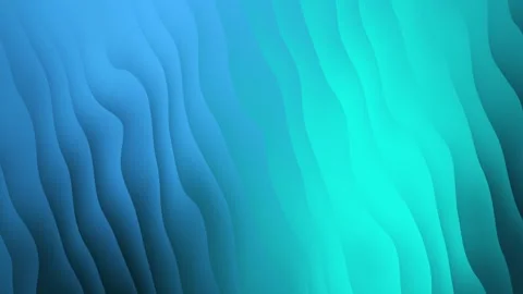 Blue gradient background, wave like waves. Blue animation 4K Stock Footage 251664350