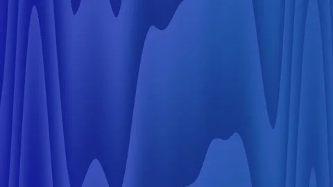 Blue gradient background with wavy abstract shapes. Perfect for modern designs Stock Footage 299783252