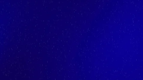 Blue gradient background with white specks of rain falling Stock Footage 329949702
