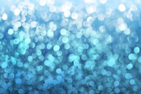 Blue Gradient Bokeh Background Stock Illustration