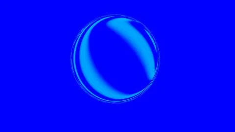 Blue gradient circle Illustrazione stock