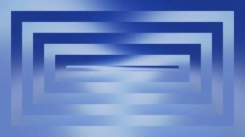 Blue Gradient Concentric Rectangles Tunnel Background 動画素材 332787730