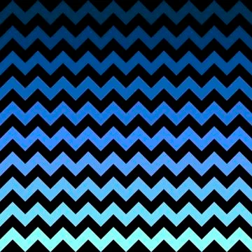 Blue gradient contour abstract 3d geometrical cubes seamless pattern 스톡 일러스트