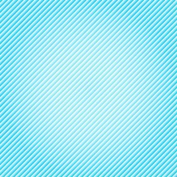 Blue gradient diagonal lines pattern. Repeat stripes texture background, Vect Stock Illustration