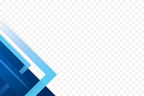 Blue gradient geometric corner border background vector illustration Stock Illustration