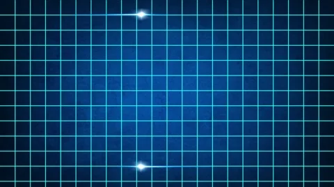 Blue gradient grid background animation technology concept Video stock 322512282