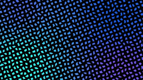 Blue Gradient Grid Spin 4K Loop Video stock 296060262