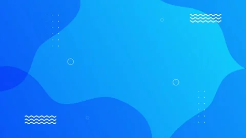 Blue gradient looping animation with geometric shapes. Stock Footage 286411388