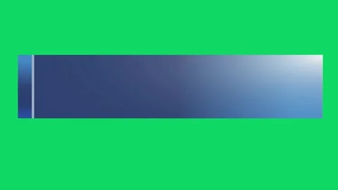 Blue Gradient Lower Third Text Box Animation Stock Footage 331591750