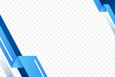 Blue gradient modern frame corner background vector illustration Stock Illustration