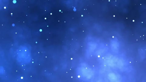 Blue Gradient Particle Animation Stock Footage 278807996