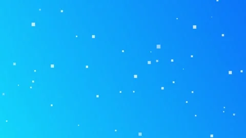 Blue gradient with scattered squares, seamless looping animation. Stock Footage 286420217