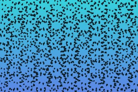 Blue Gradient Seamless Abstract Dotted Pattern Background Stock Illustration