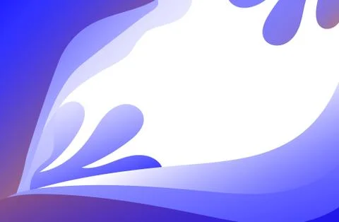 Blue gradient smooth. Geometric pattern background texture for web design Stock Illustration