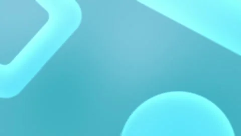 Blue gradient with soft shapes. Seamless loop background. 4K video. Stock Footage 305344626