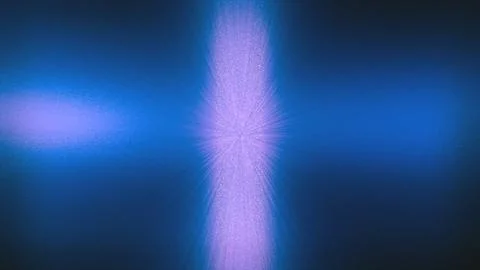 Blue gradient technology background with energy stream in line. Stock Illustration