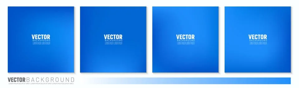 Blue gradient Wallpaper, Background, Flyer, social media post Stock Illustration