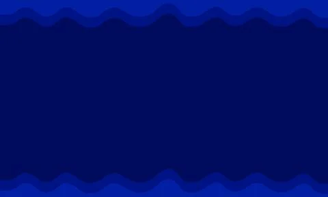 Blue gradient wave five Illustrazione stock
