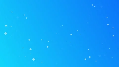 Blue gradient with white shapes, seamless looping. Stock-Footage 286416389