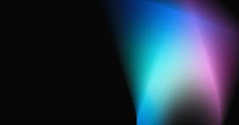 Blue grainy gradient glowing abstract colored light shape on black noise te.. 스톡 일러스트
