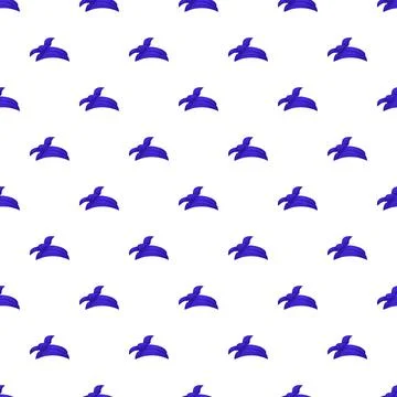 Blue graphic abstract pattern creating seamless textile texture 스톡 일러스트